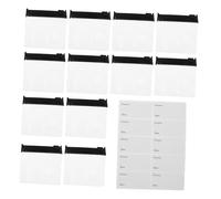 ARTSEWPLY 30 Ensembles Self-Seal Bags with Date Stickers Plastic Zippered Pouches for Jewelry Pills Supplements Medication Travel Organizer and Small Accessories Storage