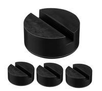 ARTSEWPLY 4 Pièces Coussinets Support Cric Voiture Caoutchouc Antidérapants Protection Levage Stable Adaptés Voitures Camping