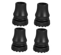 ARTSEWPLY 4 Pièces Embouts Caoutchouc Antidérapants pour Bâtons de Randonnée et Cannes Lot de Protections Robustes et Faciles à Remplacer Accessoires Polyvalents pour Marche et Trekking