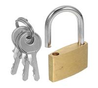 ARTSEWPLY 4 pièces Lot de Cadenas Mini Laiton avec Clés Cadenas Polyvalents pour Casiers de Gym Valises et Armoires pour Usage Domestique et Extérieur