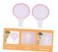 ARTSEWPLY 4 pièces Panneaux de Score Écrits Main Mousse Portable pour Juges Tableau Effaçable pour Compétitions Extérieures