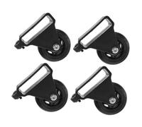 ARTSEWPLY 4 Pièces roulettes Aluminium pour Échelles Télescopiques de Roues Stables pour Échelles Pliantes Accessoires