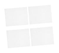 ARTSEWPLY 4 Pièces Toiles Plastique Transparentes pour Broderie Maille Respirante et Flexible pour Travaux Manuels Diy