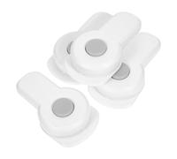 ARTSEWPLY 4 pièces Verrou de Sécurité Garçon Fille Serrure Adhésive sans Perçage pour Portes de Four Micro-ondes Réfrigérateur et Protection Cuisine Garçon Fille