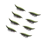 ARTSEWPLY 4paires Stickers De Faux Autocollants Réutilisables Pour Maquillage Vif Et Festif Paillettes Et Élégance Pour Look Éblouissant