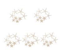 ARTSEWPLY 5 Ensembles Étoile De Mer Naturelle Pour Décoration Vase Et Aquarium Ornement Marin Pour Diy Micro Paysage Plage Accessoire Décoratif Pour Mariage Et Fête Thème 8 Pièces * 5