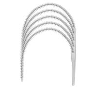 ARTSEWPLY 5 pièces Kit Tiges Flexibles Déboucheur Canalisation avec Brosse Spirale pour Évier Cuisine Salle de Bain Nettoyage Cheveux et Résidus