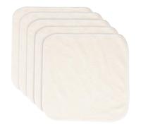 ARTSEWPLY 5 pièces Lingettes Exfoliantes Visage Fibre de Bambou Réutilisables Serviettes Douces et Lavables pour Nettoyage Corporel Épurateur Peau Délicat