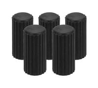 ARTSEWPLY 5 Pièces Lot de 5 Embouts de Frein de Rechange pour Fauteuil Roulant, Pièces de Réparation Robustes en Plastique 15 Mm, Compatibles Leviers de Blocage et Déambulateurs, Freinage