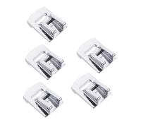 ARTSEWPLY 5 pièces Pied Presseur Métallique Multifonction pour Machine à Coudre Accessoires de Couture Compatibles avec Machines Brother Singer pour Couture Fermetures et Quilting