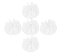 ARTSEWPLY 5 pièces Replacement Plastic Fan Blades For Hair Dryer Set Compatible With Various Models Easy Installation Stylish And Practical Hair Dryer Fan Parts