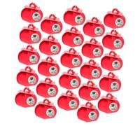 ARTSEWPLY 50 Pièces Bonbonnière Chapeau De Docteur Décoratif Contenant De Bonbons Délicat Décor De Bonbons Étui à Bonbons Délicat Boîtes De Friandises Étui à Bonbons Pratique Rouge Gland