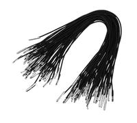 ARTSEWPLY 50pièces Élastiques Barbelés Noirs Reliures Marque-pages Élastiques Ronds Extensibles Bandes Rondes Sangles Pour Carnets Sangles Pour Couture