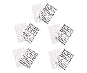 ARTSEWPLY 5ensembles Autocollants De Nail Art Géométriques Décalcomanies Créatives Pour Manucure Pour Fêtes Et Partages Entre