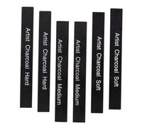 ARTSEWPLY 6 pièces Bâtons de Comprimés pour Dessin de Fusains pour Étudiants et Artistes Outils de Dessin Pratiques et Durables