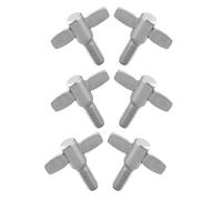 ARTSEWPLY 6 pièces Écrous et Vis de Fixation Métal pour Support Cymbale Accessoires Robustes pour Batterie Installation Facile