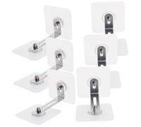 ARTSEWPLY 6 pièces Fixations Basculement pour Meubles Garçon Fille Muraux Auto Adhésifs de Sécurité Protection Meuble et Résistante pour Prévention des Accidents à