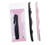 ARTSEWPLY 6 pièces Kit de Rasoirs à Sourcils Pliables Doubles Faces avec Peigne Trimmer Précis pour Visage et Bikini Design Léger Antidérapant Ensemble Portable pour Femmes Sécurité Pliable