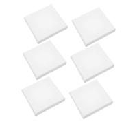 ARTSEWPLY 6 Pièces Lot de Mini Toiles Blanches avec Châssis Cadres Durables pour Peinture à Lhuile Fournitures de Peinture pour Diy et Entraînement Artistique
