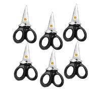 ARTSEWPLY 6 pièces Miniature Scissors Charms Set Realistic Mini Scissor DIY Accessories For Doll House Decoration And Craft Keychains