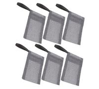 ARTSEWPLY 6 pièces Sac à Savon Filet Pochette Pratique pour Rangement et Séchage Rapide Sac Filet pour Barre de Savon Solide Accessoire Maison