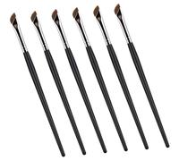 ARTSEWPLY 6 pièces Set Pinceaux Maquillage Yeux Angled Eyeliner Brush Correcteur Ergonomique et Filles