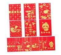 ARTSEWPLY 60 pièces Envelopes For Chinese Year Year Of The Snake Paper Packets Spring Festival Reward Envelopes Medium Durable Design