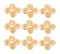 ARTSEWPLY 600 Pièces Glow In The Dark Acrylic Flat Round Beads Moon Star Heart Flower For DIY Jewelry Making Bracelet Necklace Craft Supplies