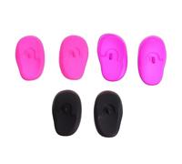 ARTSEWPLY 6pièces Silicone Earmuffs Auditive Pour Coloration Capillaire Écouteurs Silicone Pour Cheveux Accessoire De Beauté