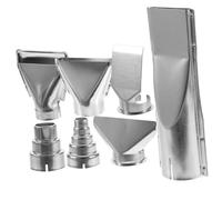 ARTSEWPLY 7 Buses en Acier Inoxydable pour Décapeur Thermique, Kit de Buses à Air Chaud 7 Tailles Différentes 35 Mm, Accessoires pour Station de Soudage et Dessoudage Industriel