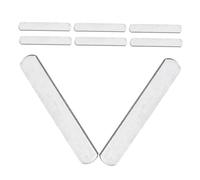 ARTSEWPLY 8 pièces Plaques Acier Lestées pour Équipement de Musculation Électroplaquées pour Gilet Lesté et Entraînement Fitness Poids Stable pour Renforcement Du Haut Du Corps et Exercices