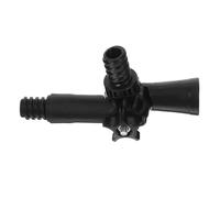 ARTSEWPLY Adaptateur de Perche à Joint Rotatif pour Balai Raccord Américain Accessoire de Nettoyage pour Sols Fenêtres et Meubles Noir