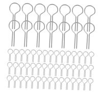 ARTSEWPLY Aiguilles Brûlantes pour Cuisson Céramique 100 Pcs Accessoire Poterie Métal Haute Température Petit Format Outil Professionnel à Suspendre Cuisson Céramiste Atelier Usage