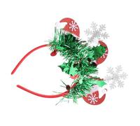 ARTSEWPLY Bandeau de Noël 2025 à Motif Flocon de Neige Léger et Ajustable pour Femmes et Hommes Accessoire de Fête du Nouvel An Élégant et Confortable