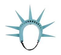 ARTSEWPLY Bandeau Statue Liberté Épines Avec Torche Accessoire Costume Patriote Fête Déguisement Femme