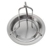ARTSEWPLY Barbecue Portable Acier Inoxydable Multifonction à Poulet Antiadhésive pour Camping et Sorties Plein Ergonomique pour Rôtir Uniformément la Volaille