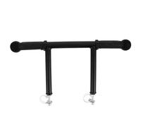 ARTSEWPLY Barre D'extension pour Poignée de Poussette Double Tube Réglable, Rallonge Noire 22 Mm, Accessoire pour Poussettes Bébé, Sorties en Plein Air et Balades en Famille