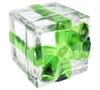 ARTSEWPLY Boîte à Bonbons Cristal Vintage Avec Nœud Décoratif Bocal De Rangement Hermétique Pour Snacks Et Fruits Séchés Pot à Sucre Multi-usage Pour Cuisine Café Restaurant Petit Modèle Ver