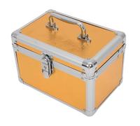ARTSEWPLY Boîte à Outils Compacte avec Poignée Organisateur à Couches pour Rangement de Matériel de Pédicure et Cosmétique Mallette Portable pour Usage Professionnel et Personnel