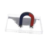 ARTSEWPLY Boîte à Poudre de Robuste pour Expériences Scientifiques Démonstration de Champs Magnétiques et Traçage de Lignes Magnétiques Instrument Pédagogique Facile à Utiliser pour Élèves