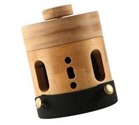 ARTSEWPLY Boîte de Moxibustion sans Fumée Température Réglable Brûleur à Cône de Moxa Portable en Métal Résistant à la Chaleur Réservoir de Moxa pour Acupuncture et Relaxation Usage