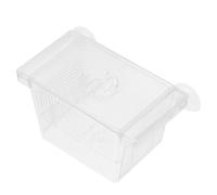ARTSEWPLY Boîte Élevage Poisson Transparente avec Ventouse Incubateur Aquarium pour Isolation Alevins et Protection Œufs Vivier Poisson Pratique pour Réservoir