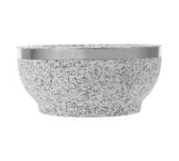 ARTSEWPLY Bol Diffuseur D'aromathérapie en Pierre pour Sauna 400 ML, Résistant la Chaleur, Diamètre 14 Cm, Support D'huiles Essentielles pour Spa et Hammam, Diffusion Uniforme des Arômes,