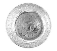 ARTSEWPLY Bol Étain Thaï Sculpté Petit Bol Eau Stockage Huiles Essentielles Décoratif Stable et Lisse pour Salon et Maison