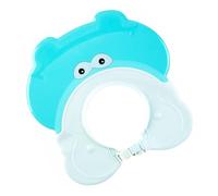 ARTSEWPLY Bonnet de Garçon Fille Imperméable avec Protège Oreilles Ajustable Chapeau Shampooing Mignon pour Fille et Garçon Protection Yeux et Oreilles pour Bain
