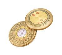 ARTSEWPLY Boussole Feng Shui Portable Alliage Boussole Chinoise Ancienne Multifonction pour Navigation et Décoration Outil de Randonnée et Compact
