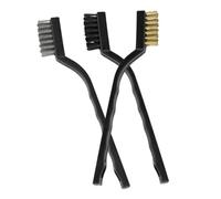 ARTSEWPLY Brosse de Nettoyage Aquarium 3 Pièces Compacte Résistante pour Algues Pierres et Bois Flotté, Outil Pratique D’Entretien Quotidien pour Aquarium et Décorations Aquatiques