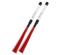 ARTSEWPLY Brosses de Tambour Nylon Compactes pour Jazz Accessoires de Batterie Acoustique Résistants et Portables de Baguettes Brosse pour Caisse Claire et Percussions