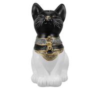 ARTSEWPLY Brûleur Encens Chat Égyptien Résine Porte-encens Cone et Bâton Décor Bureau et Yoga pour Ambiance Apaisante Diffuseur Aromathérapie