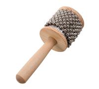 ARTSEWPLY Cabasa Bois Portable Instrument de Percussion Ludique Musical Sûr et pour Garçons et Filles Développement Confiance et Divertissement